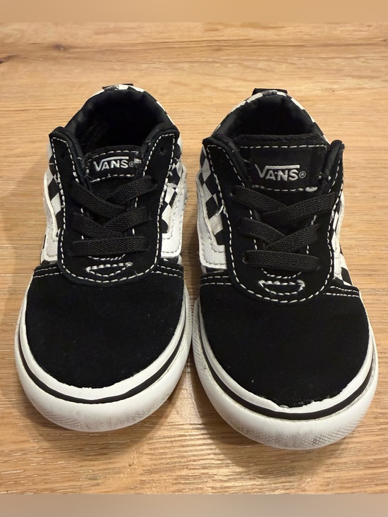 Vans Other - Vans Toddler Size 6 Black White Checkerboard Sneakers